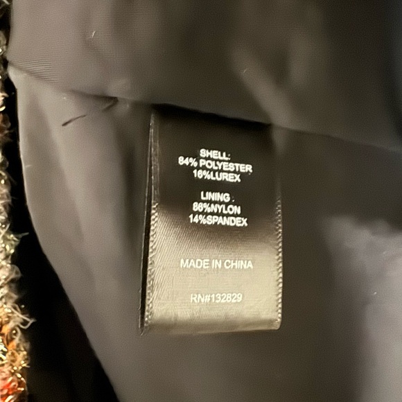 NEW Majorelle Revolve Striped Mini Wrap Dress Rainbow Sparkle Size XXS NWOT - Picture 8 of 8